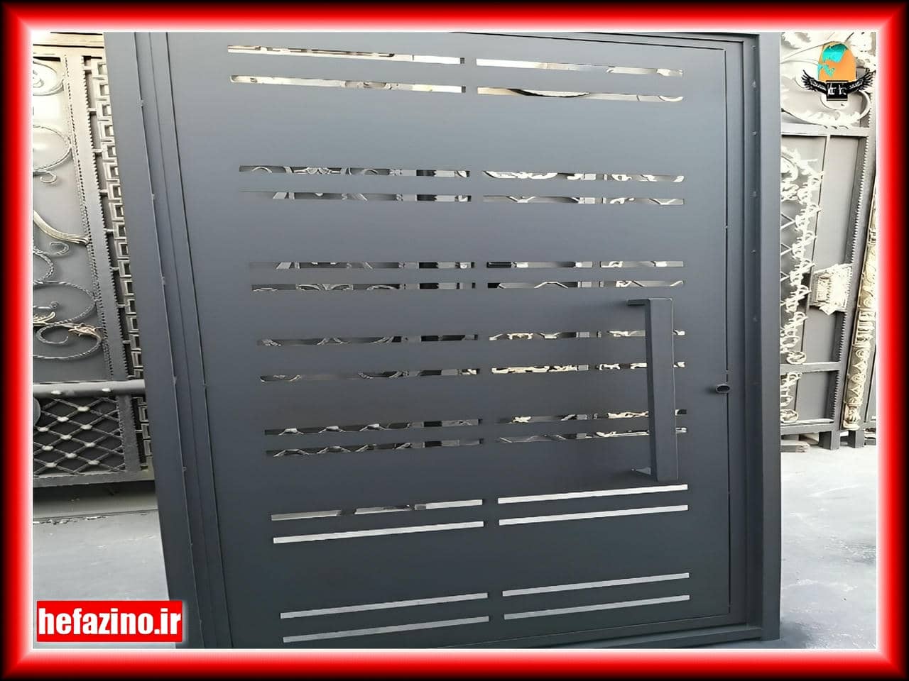 معرفی درب حیاط فرفورژه