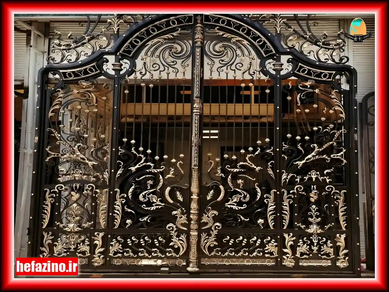 وزن تقریبی درب فلزی فرفورژه