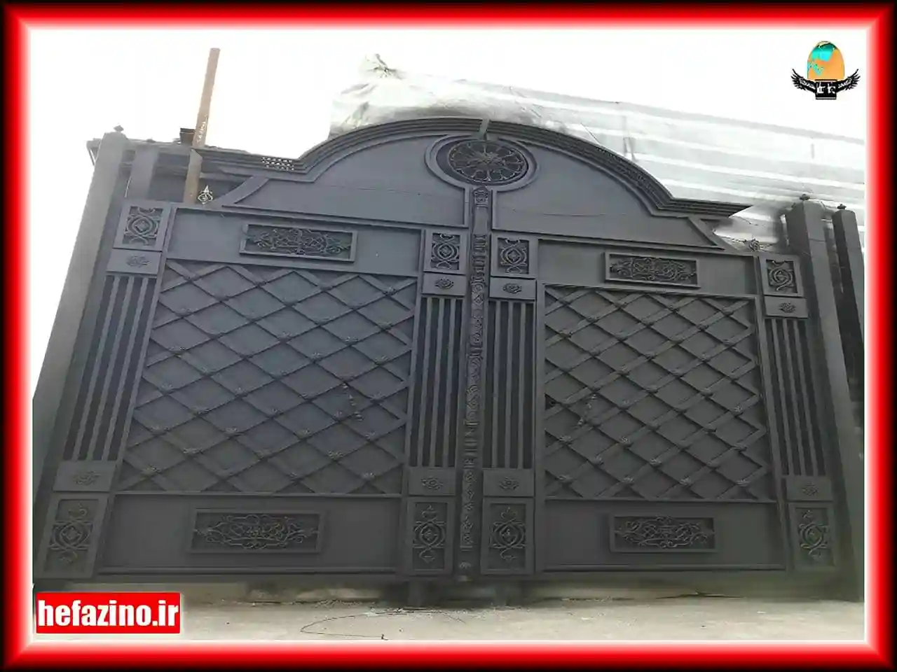 قیمت درب فرفورژه مدرن