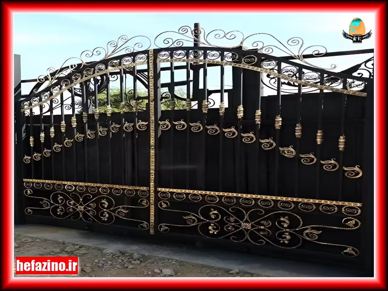 سفارش درب فرفورژه با طراحی دلخواه