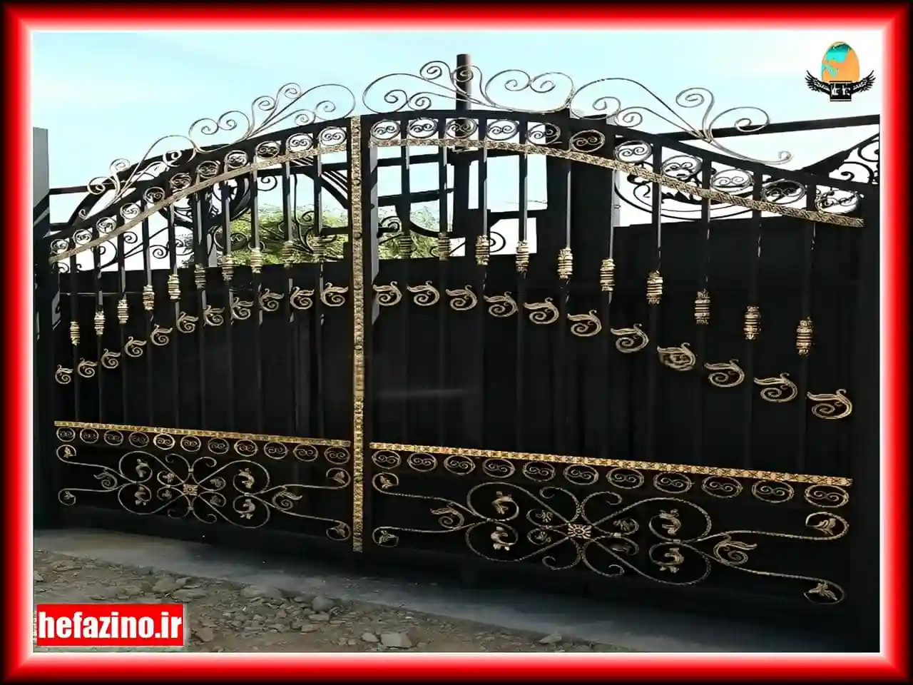 سفارش درب فرفورژه با طراحی دلخواه