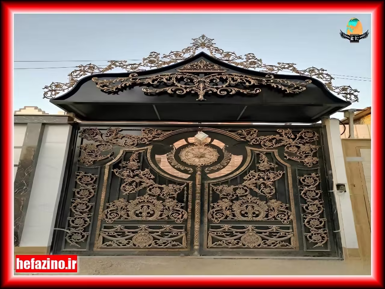 درب حیاط شیک و جدید