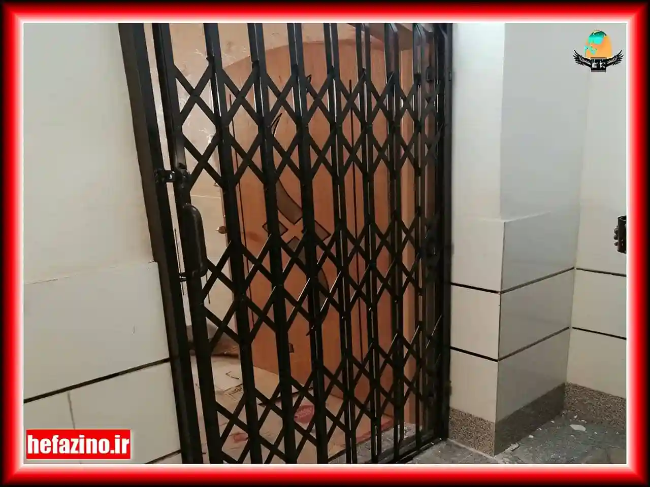 خرید از نمایندگی حفاظ آکاردئونی فلزی آپارتمان