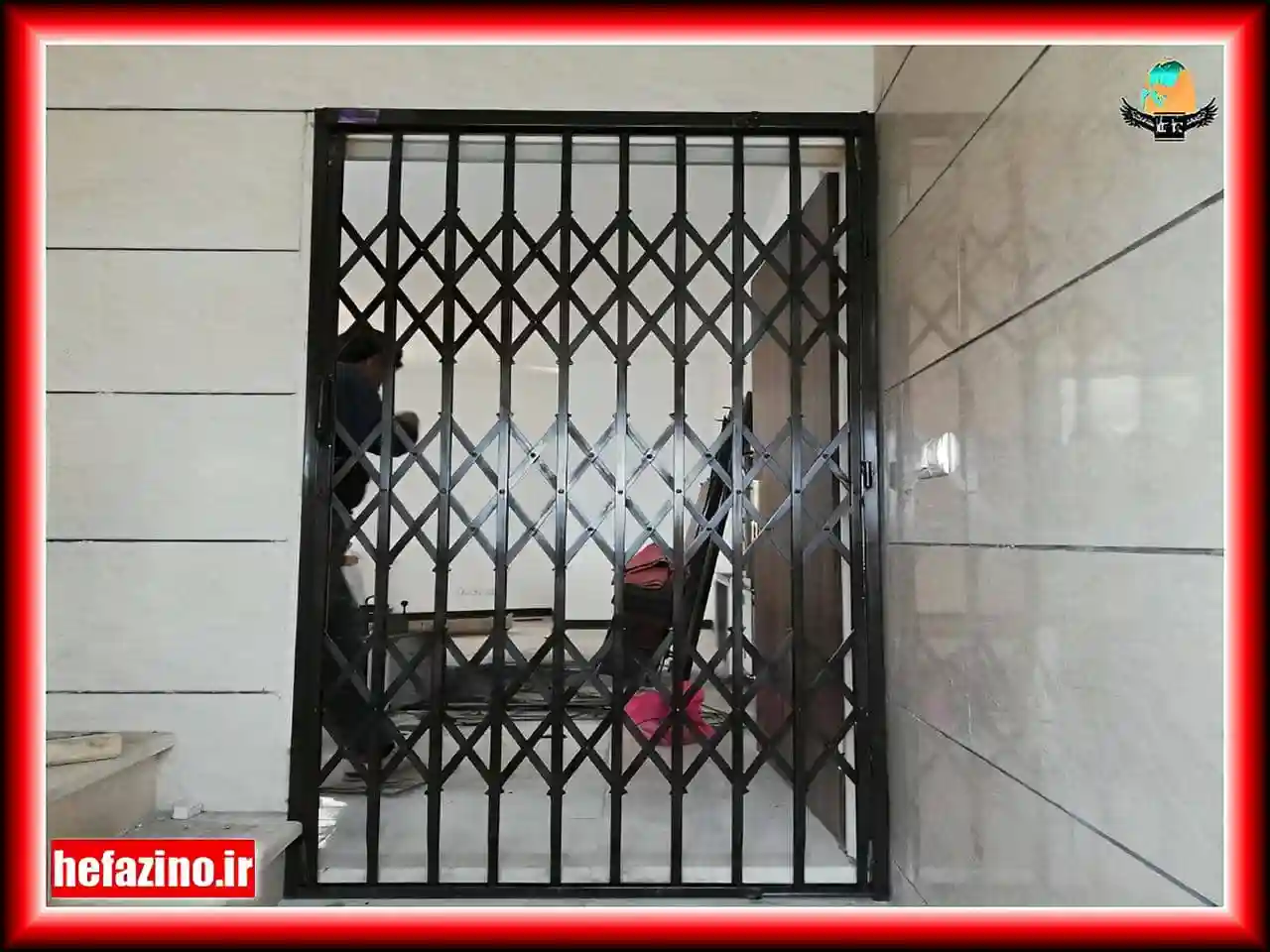 طرح ها و انواع درب آکاردئونی