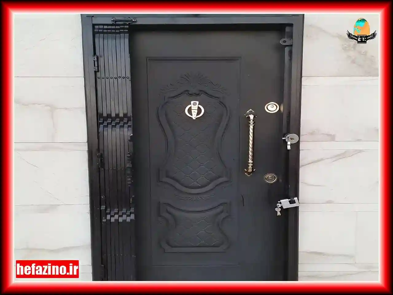 حفاظ آکاردئونی برای امنیت آپارتمان