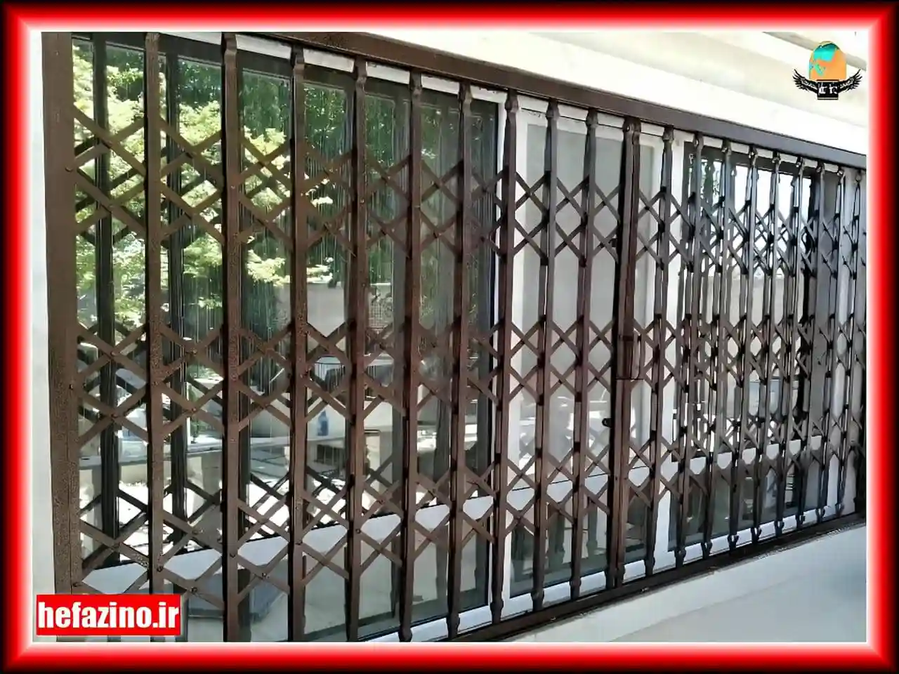 نرده حفاظ کشویی