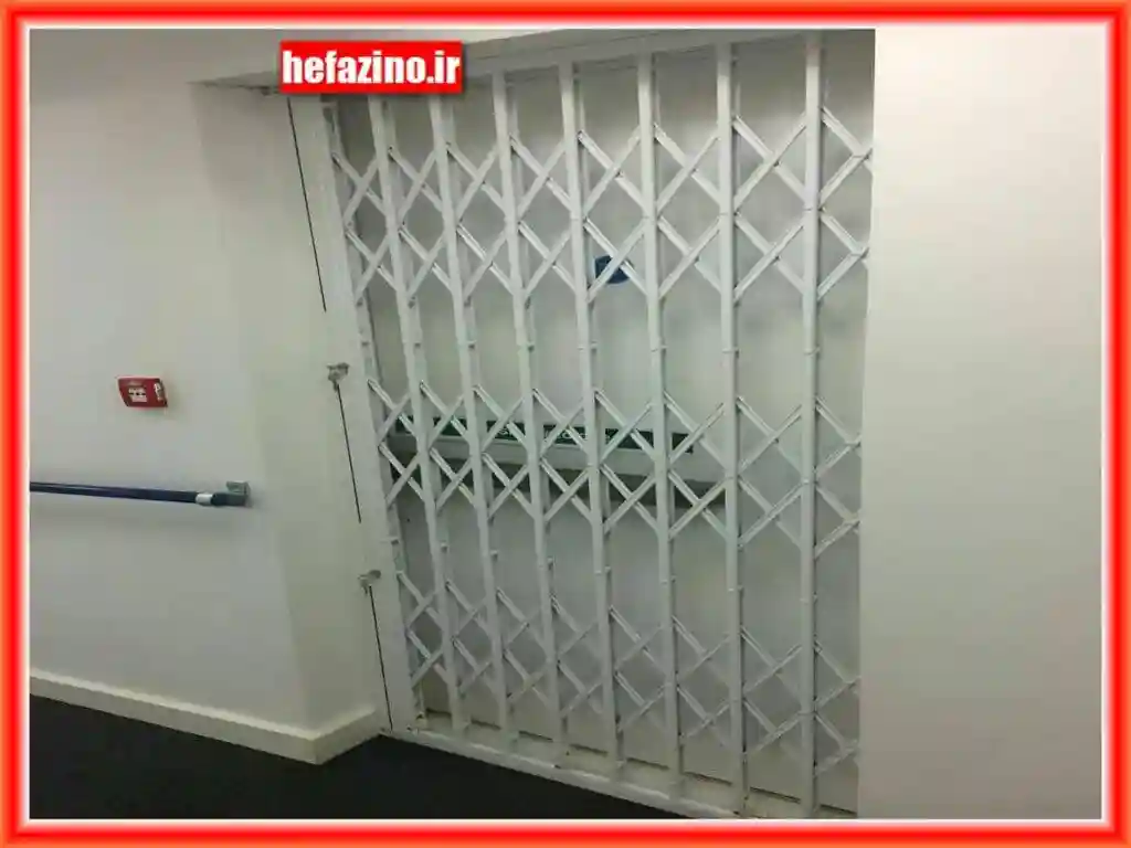 خرید درب آکاردئونی فلزی آپارتمان