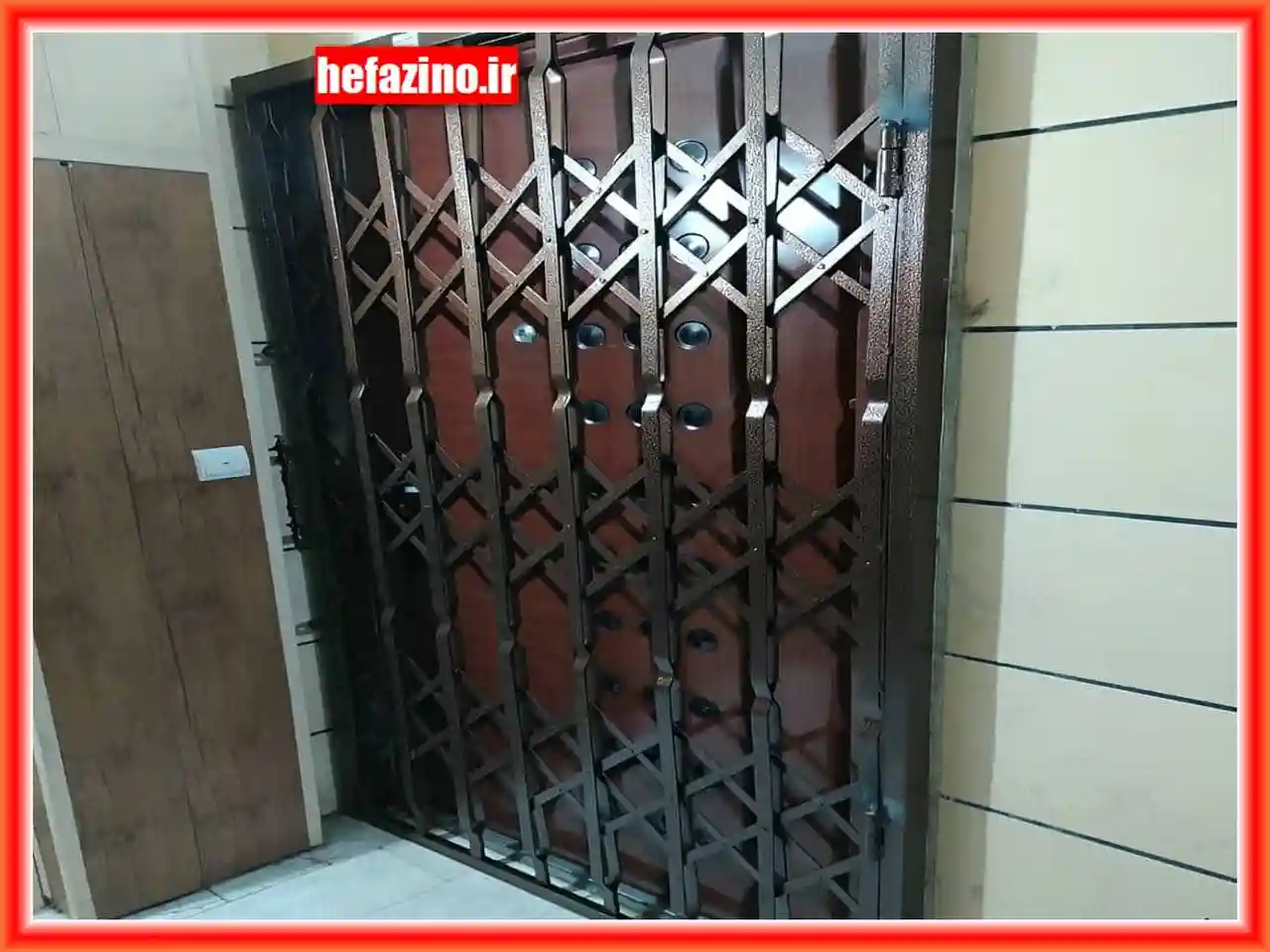 چگونگی نصب حفاظ آکاردئونی چگونگی نصب حفاظ آکاردئونی
