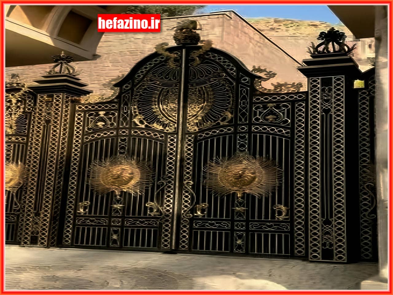 درب حیاط پارکینگی و مدل های مدرن برای ویلا و آپارتمان