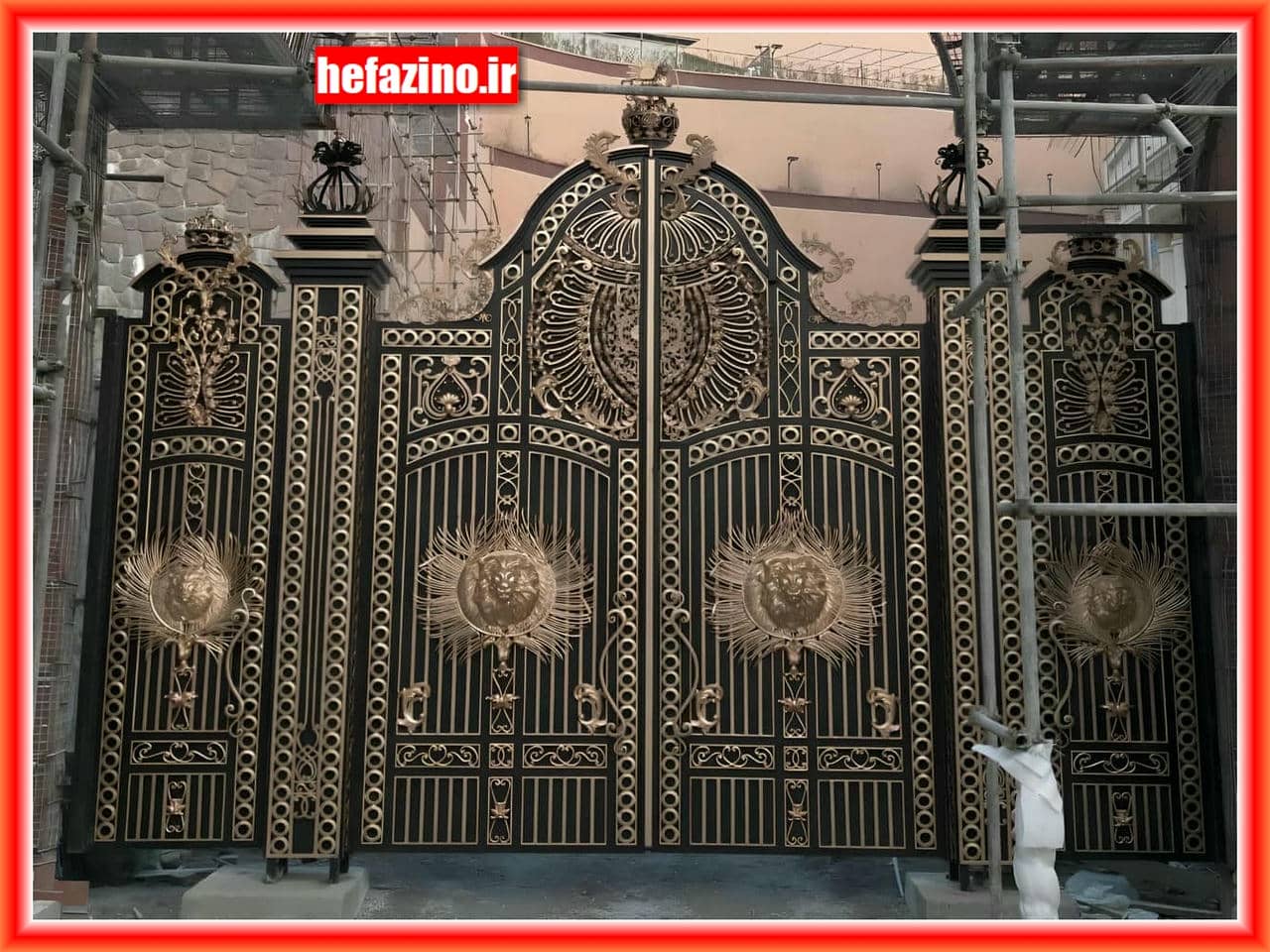 معرفی درب حیاط آهنی و فرفورژه