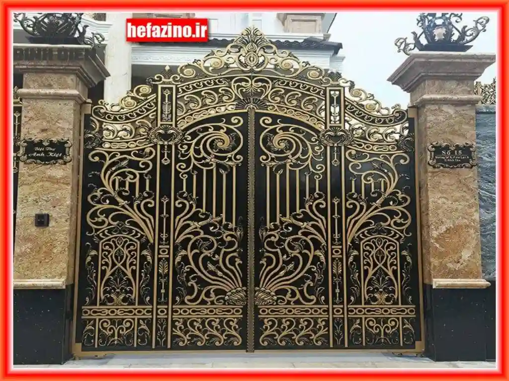خرید درب فرفورژه آهنی