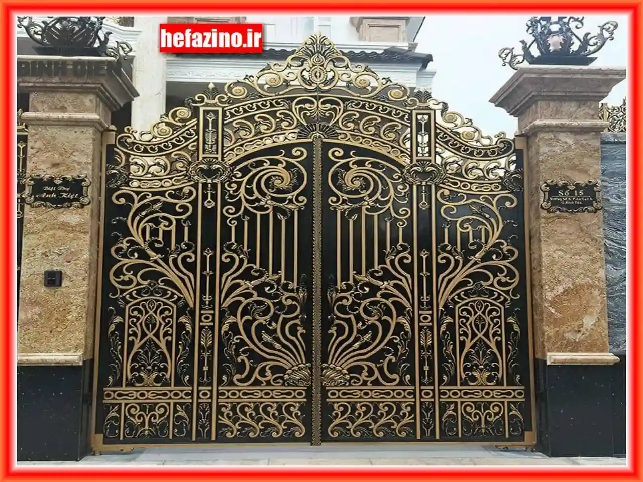 خرید درب فرفورژه آهنی