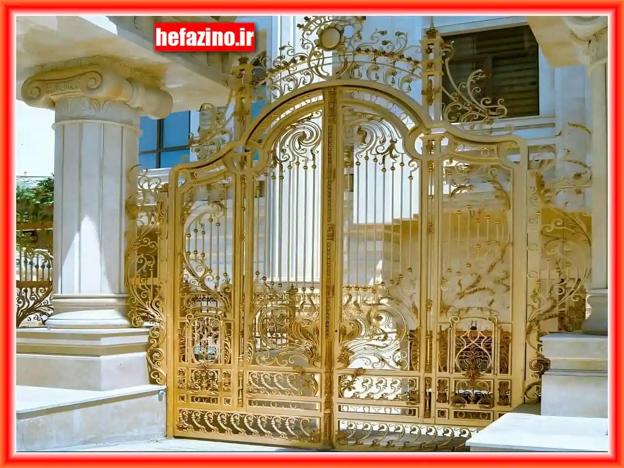 معرفی درب ویلایی فرفورژه