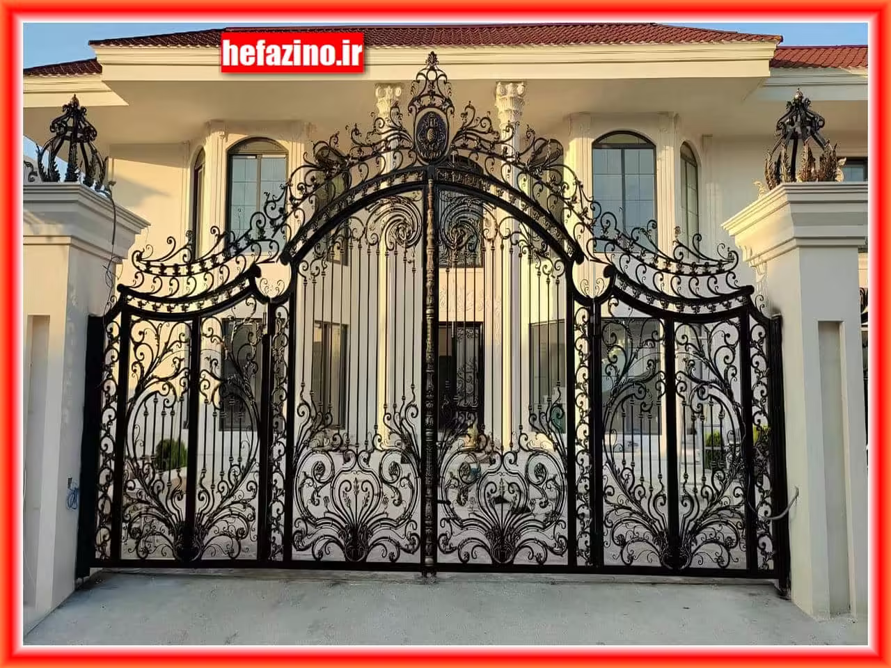 خرید درب فلزی فرفورژه مقاوم و باکیفیت