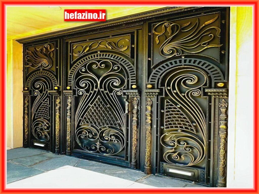 نقش درب حیاط ویلایی در امنیت