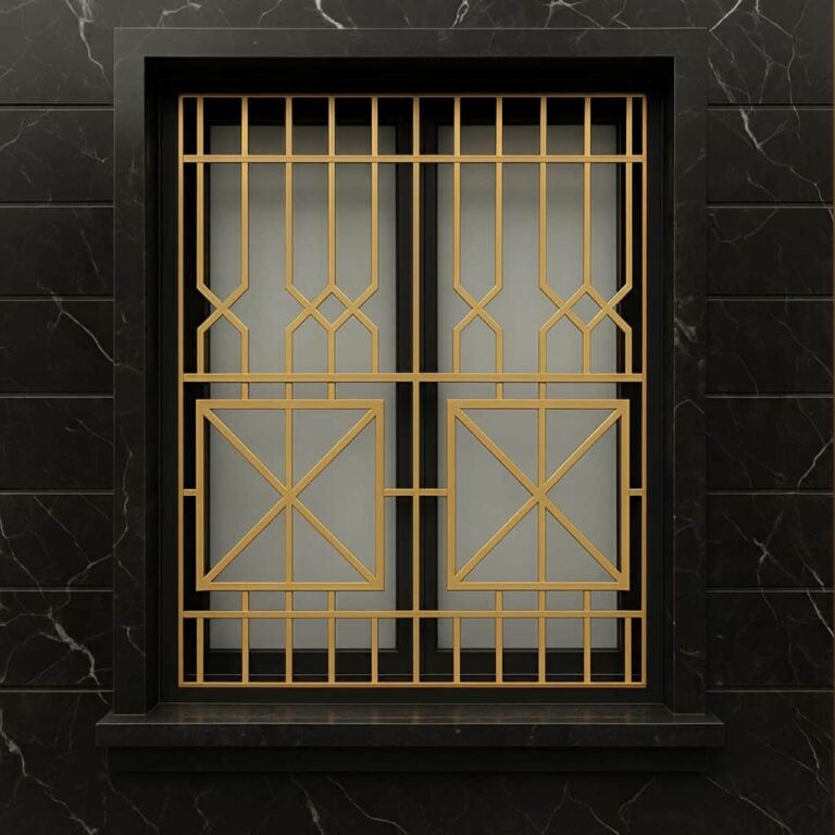 حفاظ پنجره مدل هندسی مدرن