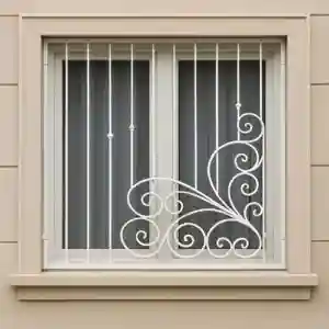 حفاظ پنجره مدل گل پیچ حفاظ پنجره مدل گل پیچ