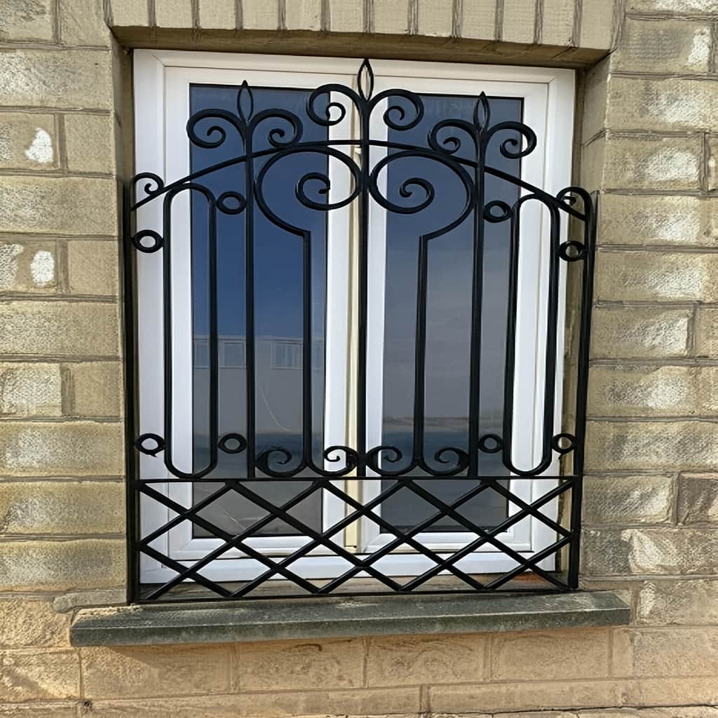 حفاظ آهنی طرح گل