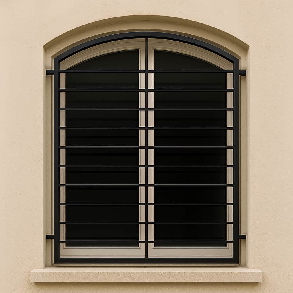 حفاظ پنجره فلزی