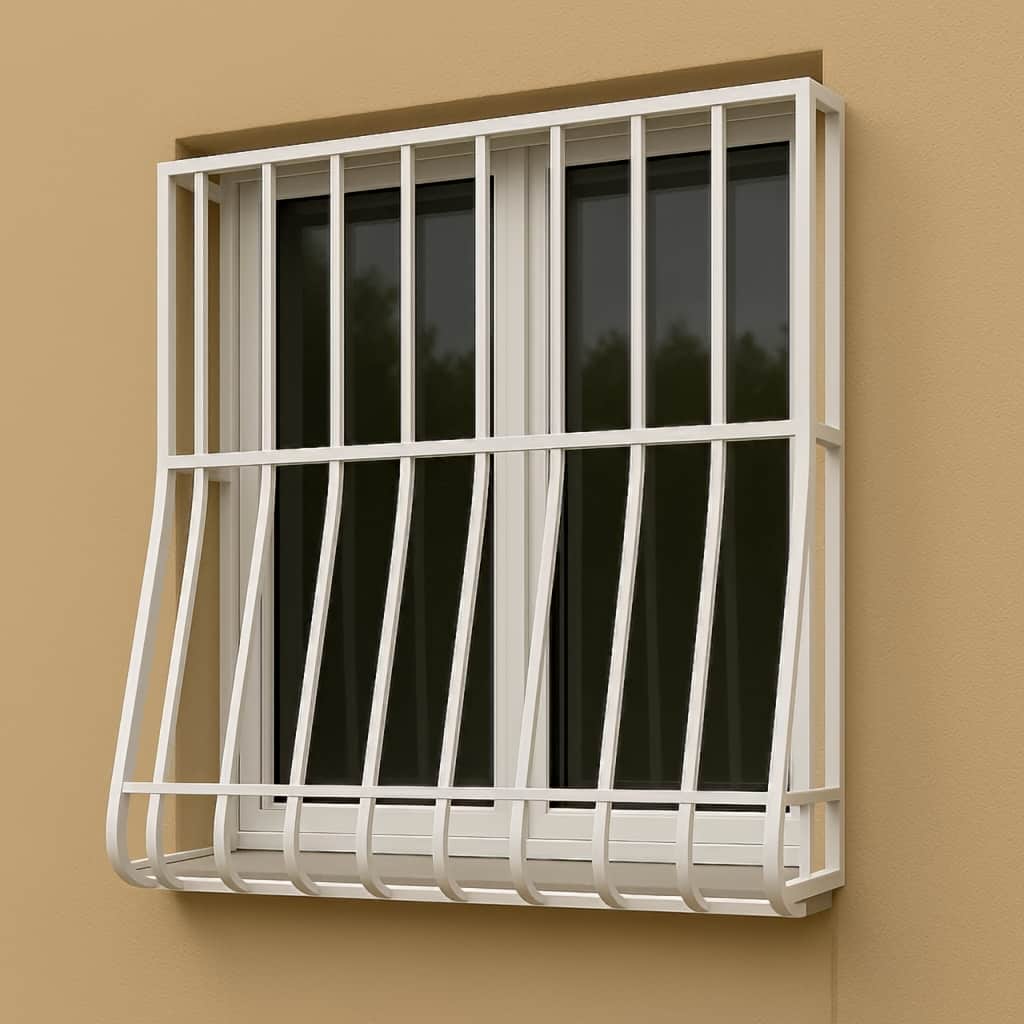 نرده پنجره فرفورژه