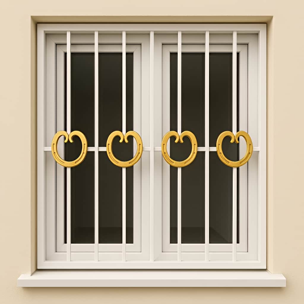 حفاظ پنجره مدل نعل اسبی یا قلوه ای