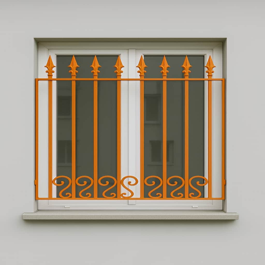 نرده فرفورژه ایمن