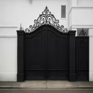 درب مدل غنچه فرفورژه کلاسیک