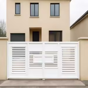 درب مدرن لیلاک فلزی ویلایی