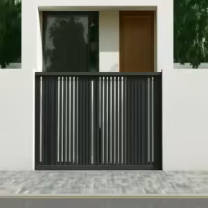 درب مدرن ویولا فلزی ویلایی