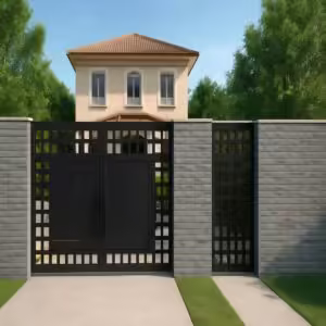 درب مدرن کوآدرا فلزی ویلایی