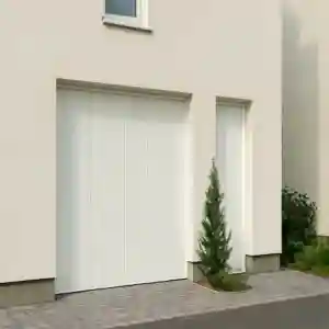 درب مدرن کیت کت عمودی فلزی ویلایی