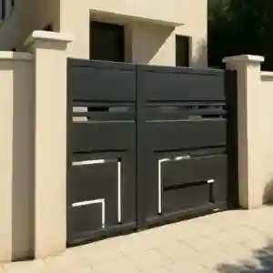 درب مدرن یونیک فلزی ویلایی