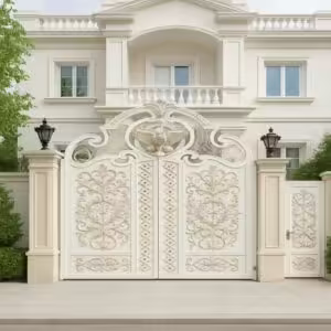 درب مدل میخک فرفورژه کلاسیک