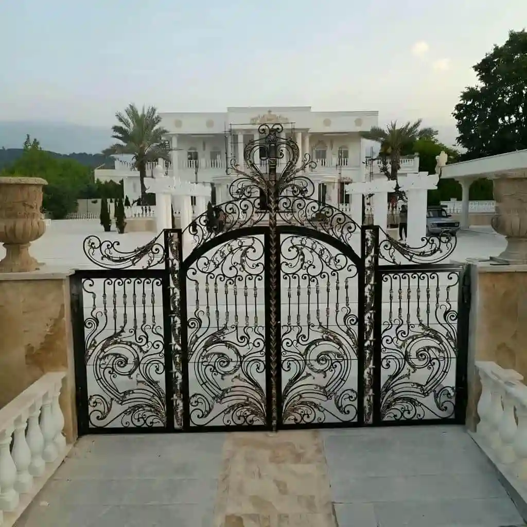 قیمت درب فلزی ساده و شیک ویلایی