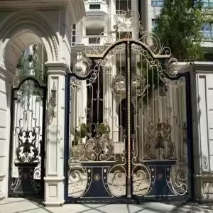 درب حیاط آهنی مدرن مقاوم