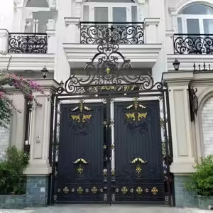 درب حیاط ساده و شیک مدرن مقاوم درب حیاط ساده و شیک مدرن مقاوم