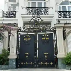 درب حیاط ساده و شیک مدرن مقاوم