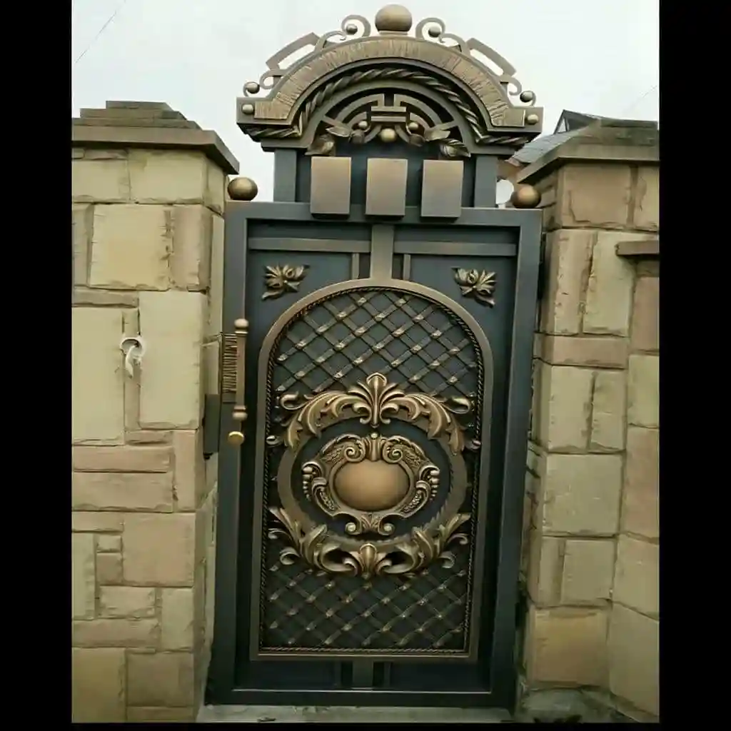 نصب درب آهنی ورودی ساختمان با جک برقی