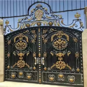 خرید درب آهنی ورودی ساختمان مدرن مقاوم