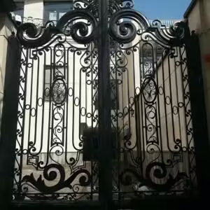 خرید درب فرفورژه فلزی لوکس ایمن