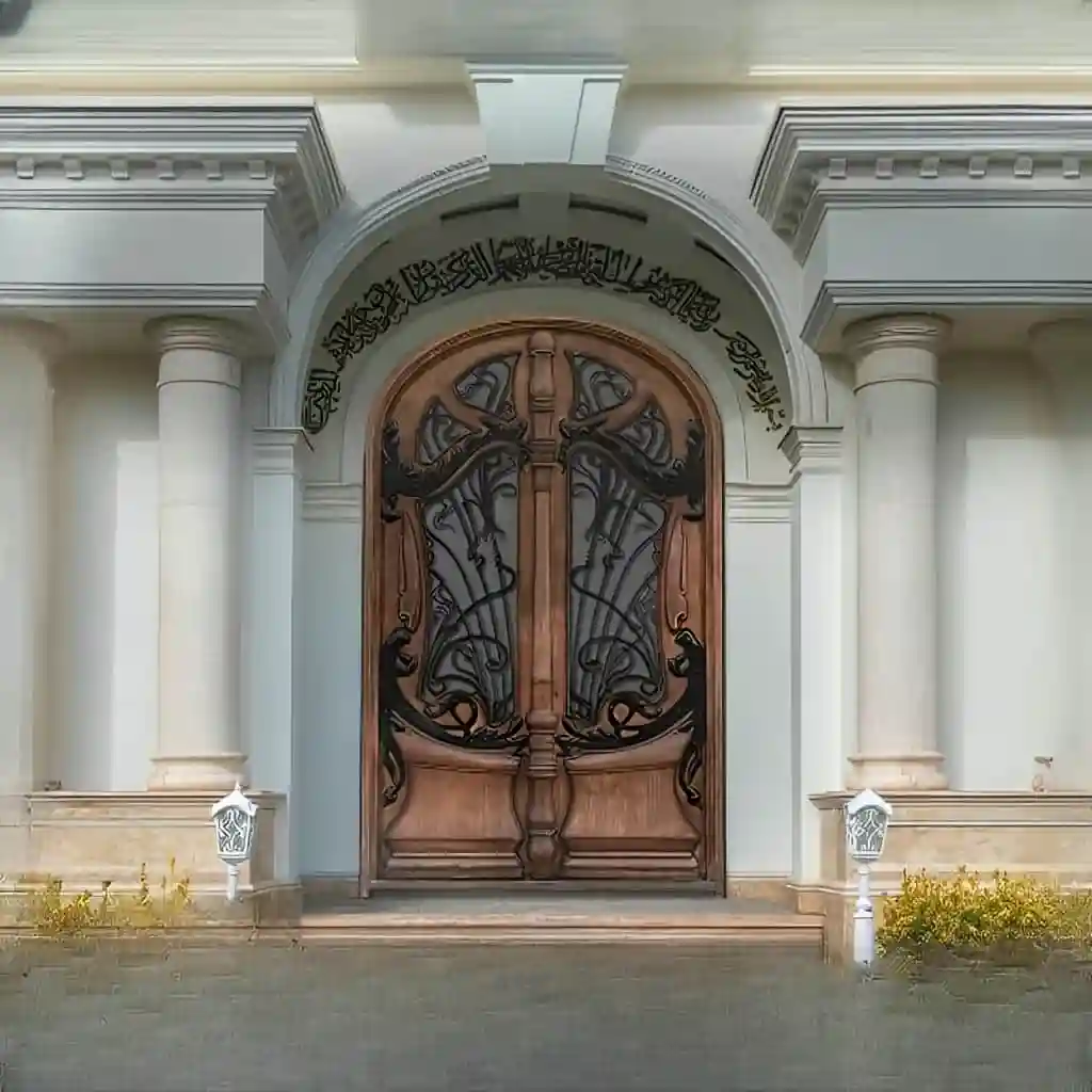 نصب درب مدل آرت نوا دو لنگه