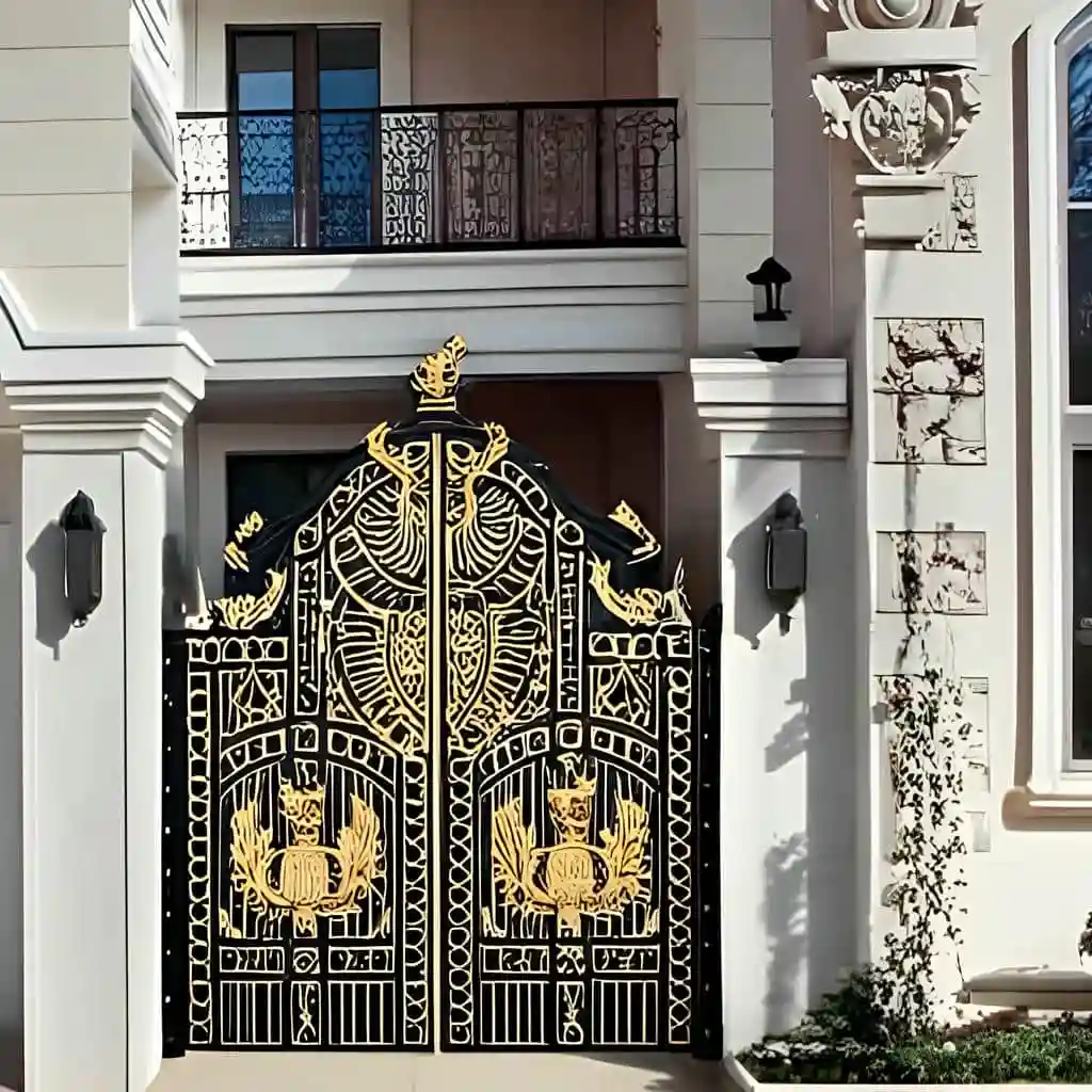 نصب درب مدل باکینگهام لوکس