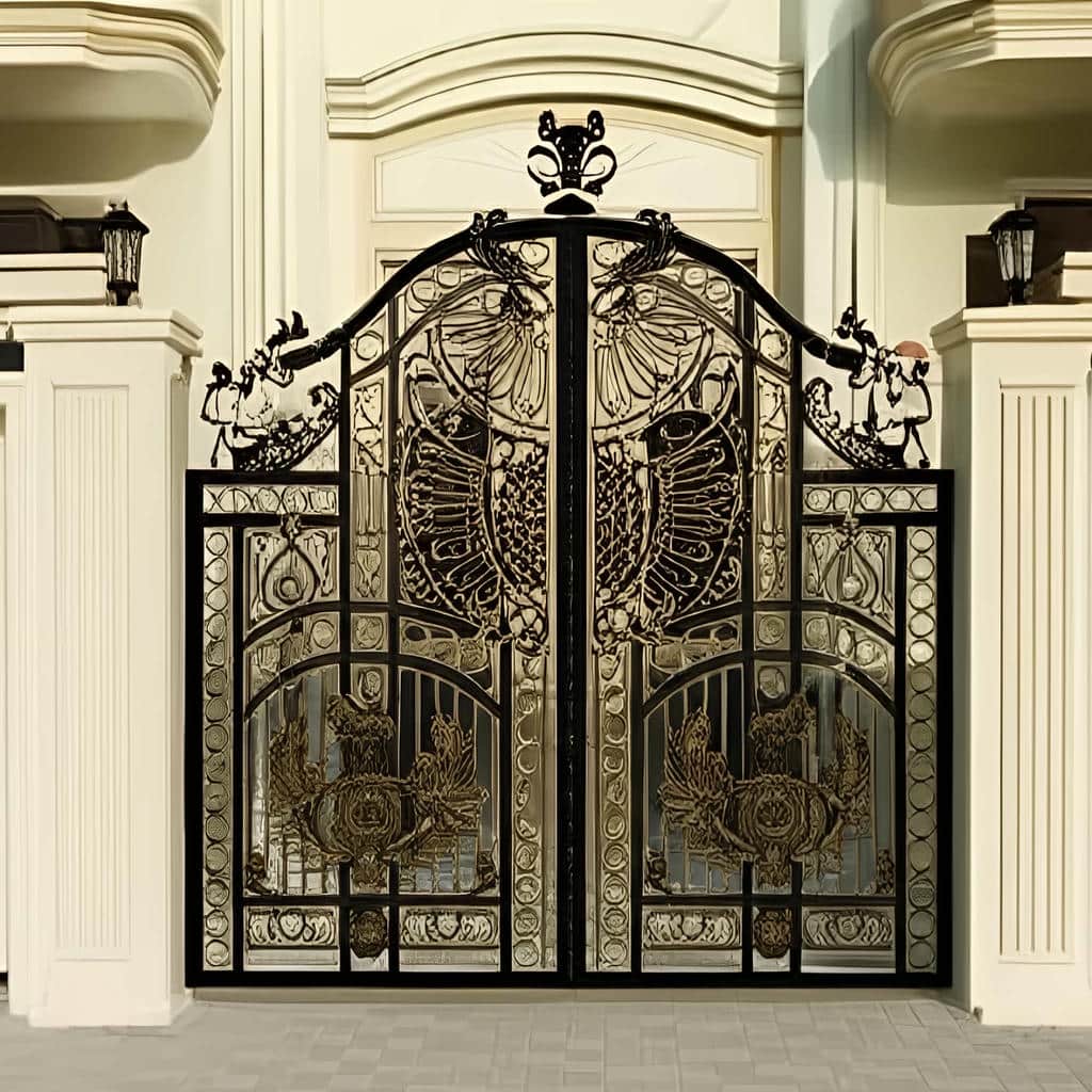 قیمت نصب درب مدل باکینگهام پارکینگی