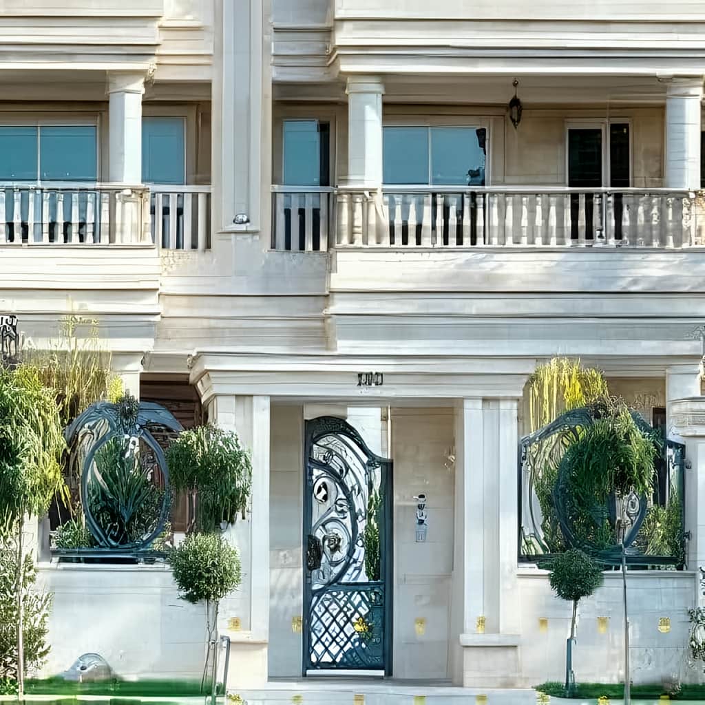 قیمت خرید درب مدل دایره مصور سفارشی