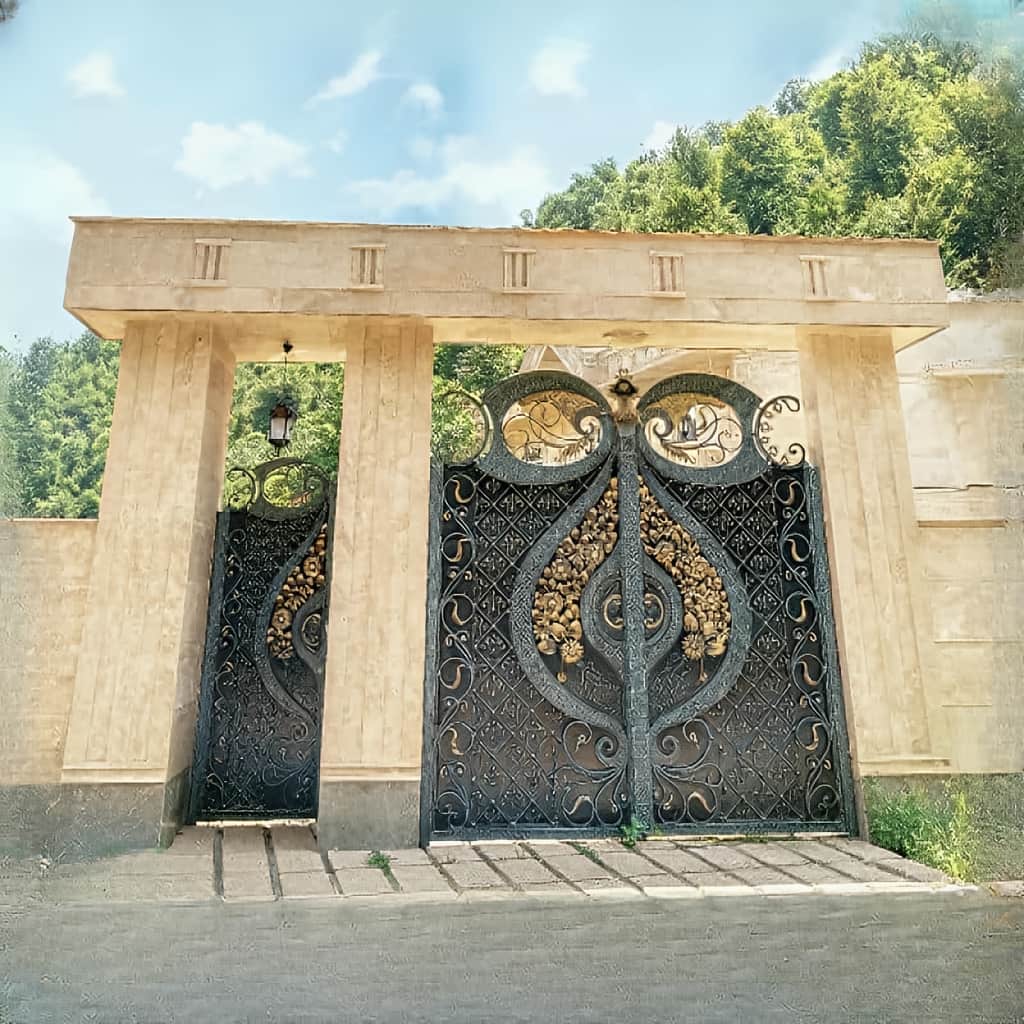 کارخانه ساخت درب مدل دسته گل مدرن