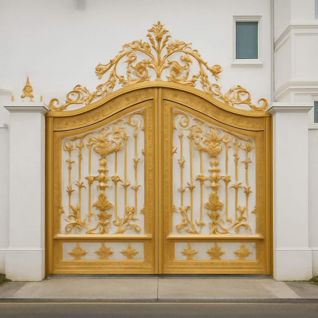 قیمت نصب درب مدل غنچه پارکینگی