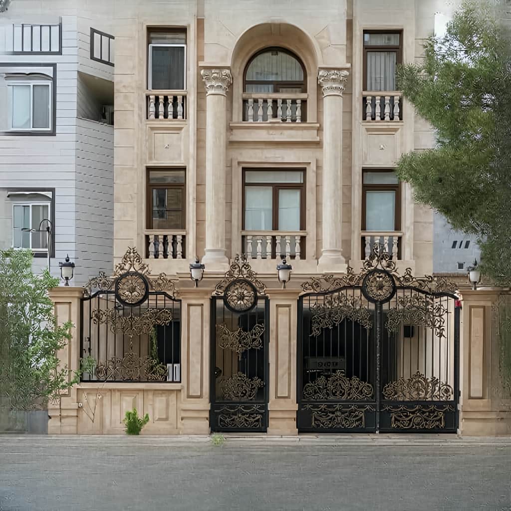 کارخانه تولید درب مدل لادن فرفورژه