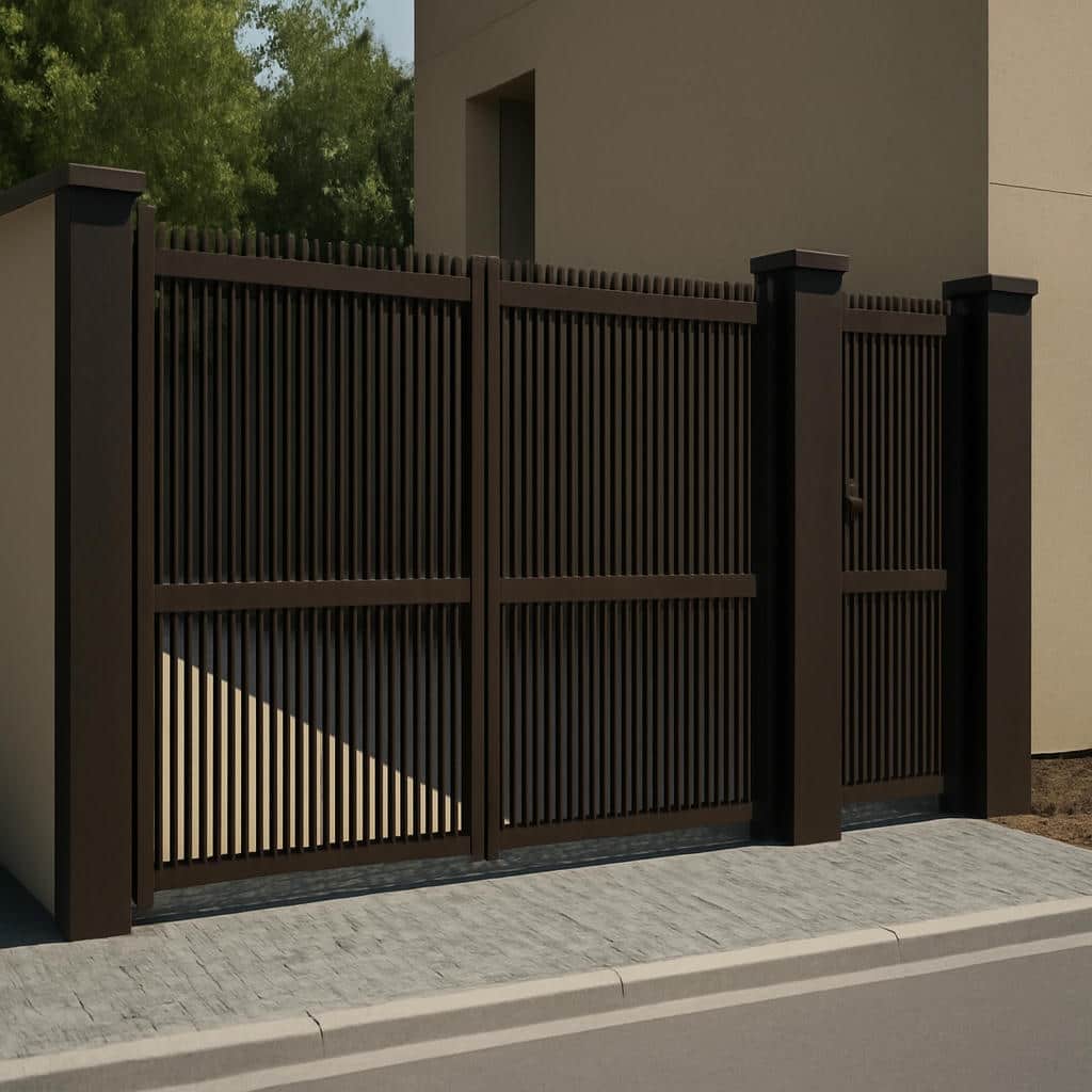 درب مدرن آرالی فرفورژه ویلایی