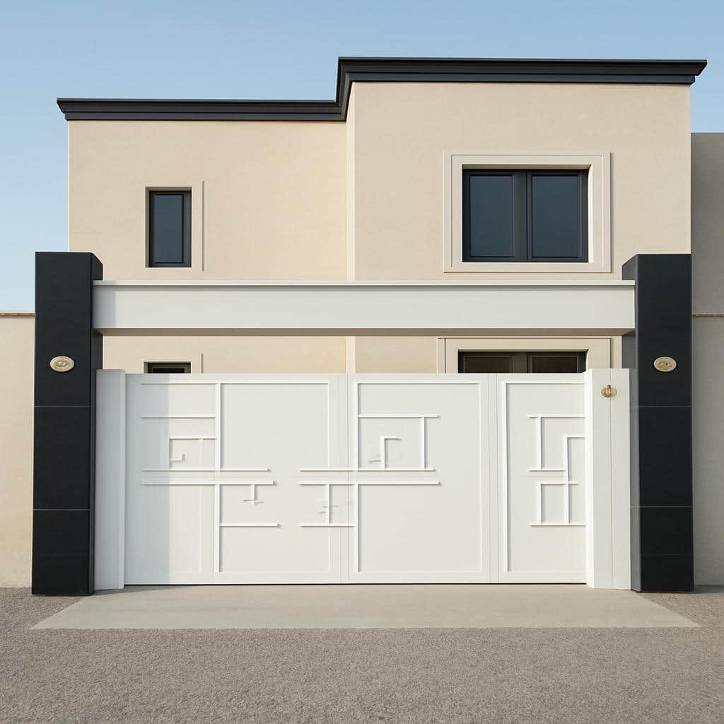 نصب درب مدرن دیلایت لوکس