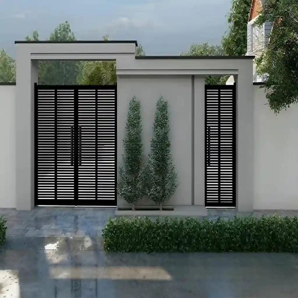 کارخانه تولید درب مدرن لاینورا فرفورژه